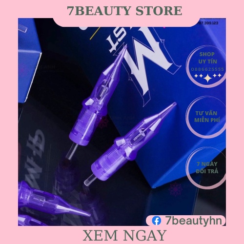 Hộp Kim 1 Máy Pen MAST PRO Tím Chính Hãng Phun Xăm