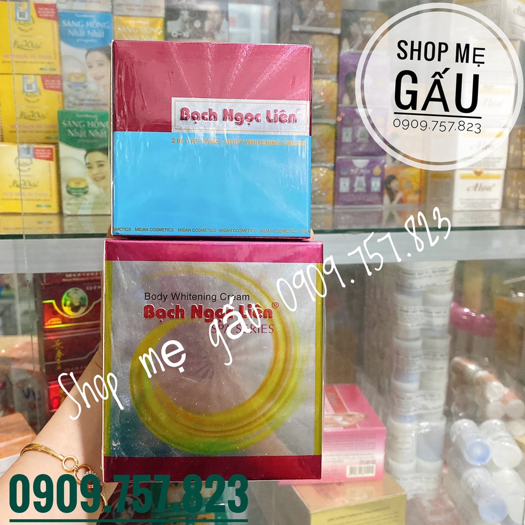 Kem bạch ngọc liên xanh, hồng chính hãng