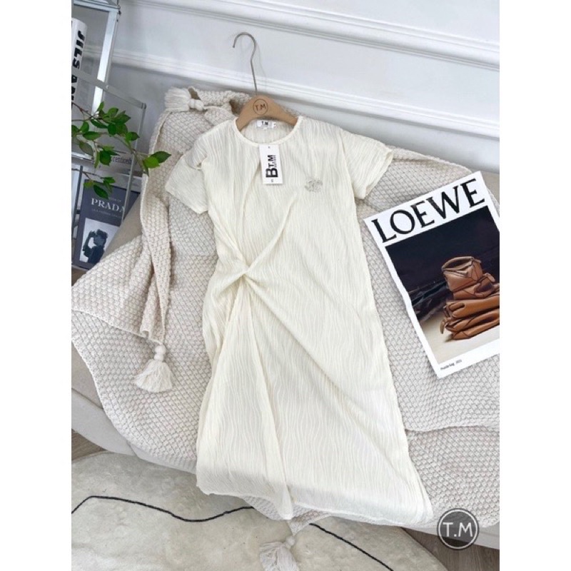 Đầm bầu xoắn eo body cực xinh