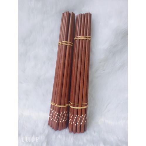 10 đôi đũa gỗ hương khảm trai-đũa gỗ hương - HV Store 400