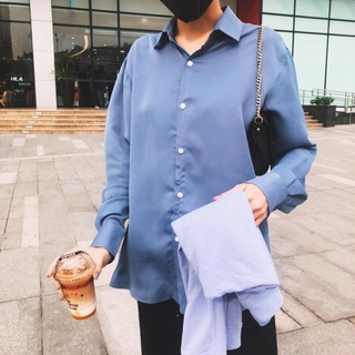 Áo sơ mi form rộng Pastel Premium phong cách Unisex thời trang JBAGY - JBS01