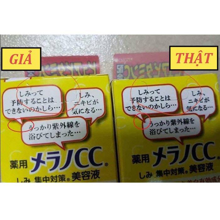 [NHẬT CÓ BILL] SERUM VITAMIN C ROHTO MELANO CC - serum vitamin c Nhật Bản chuẩn auth | BigBuy360 - bigbuy360.vn