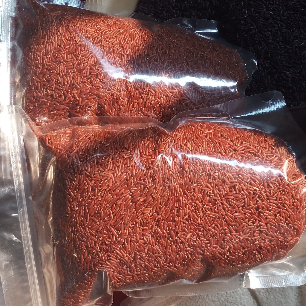 Gạo lứt đỏ Điện Biên được trồng trên nương,sạch,chỉ số đường thấp cho người ăn kiêng, giảm cân, người bị bệnh tiểu đường