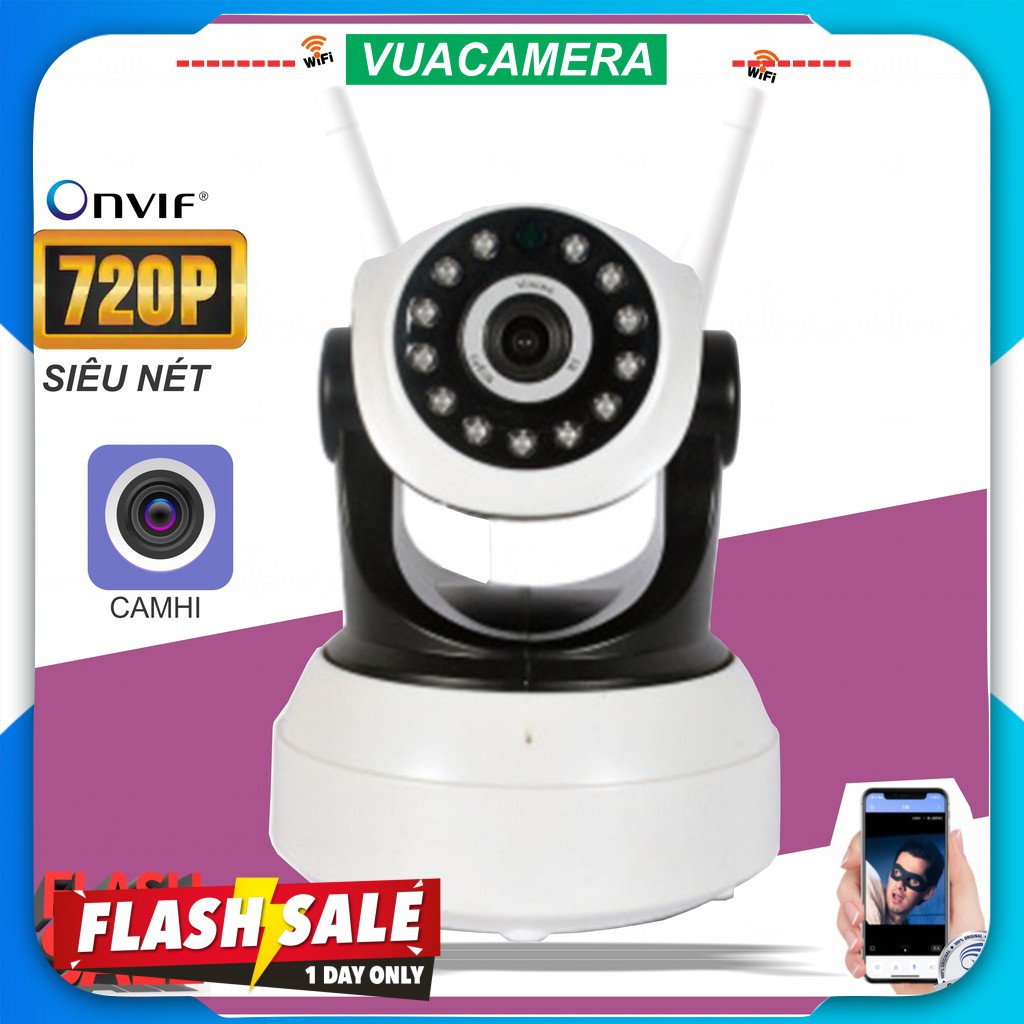 Camera WIFI không dây Camhi -720P siêu nét