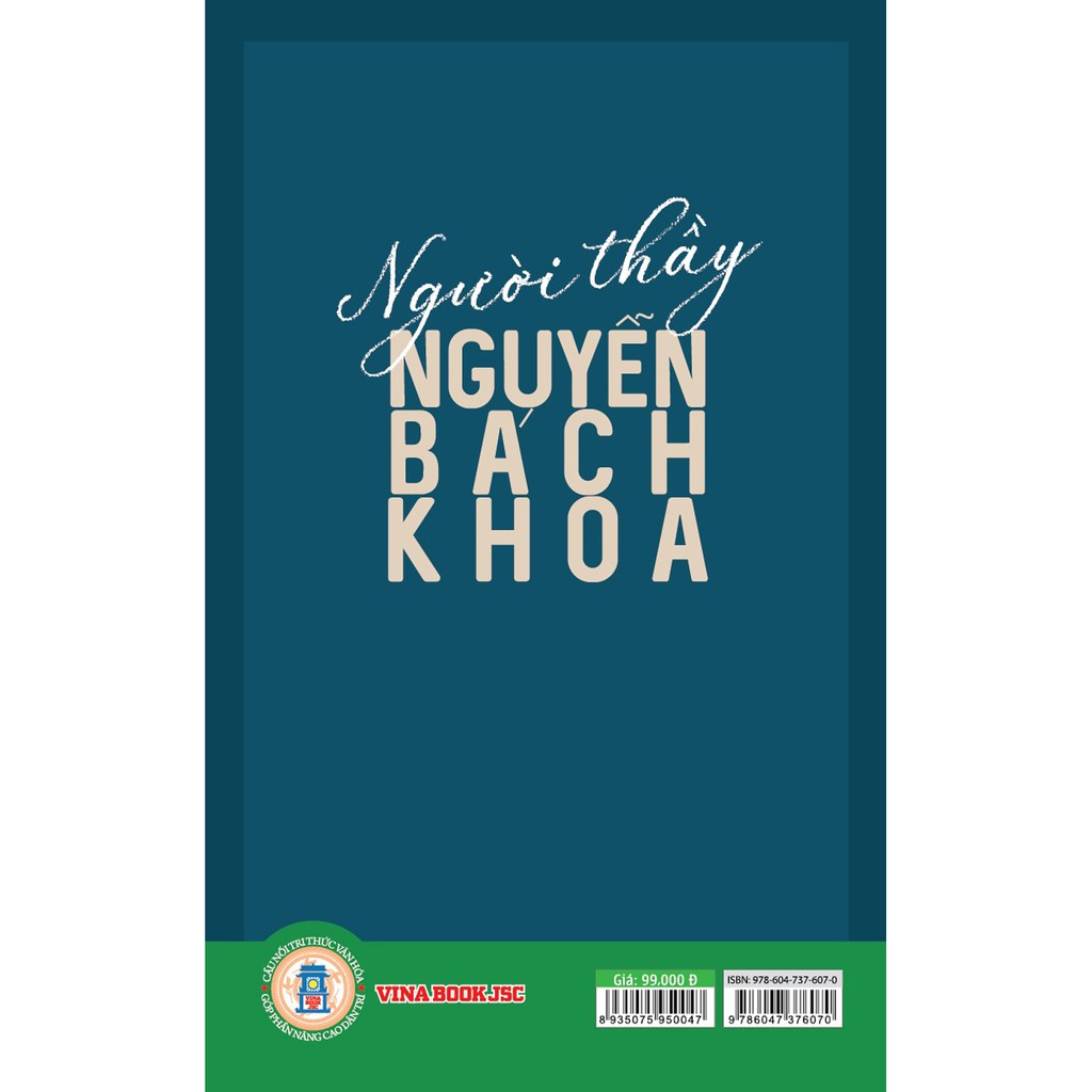 Sách - Người Thầy Nguyễn Bách Khoa