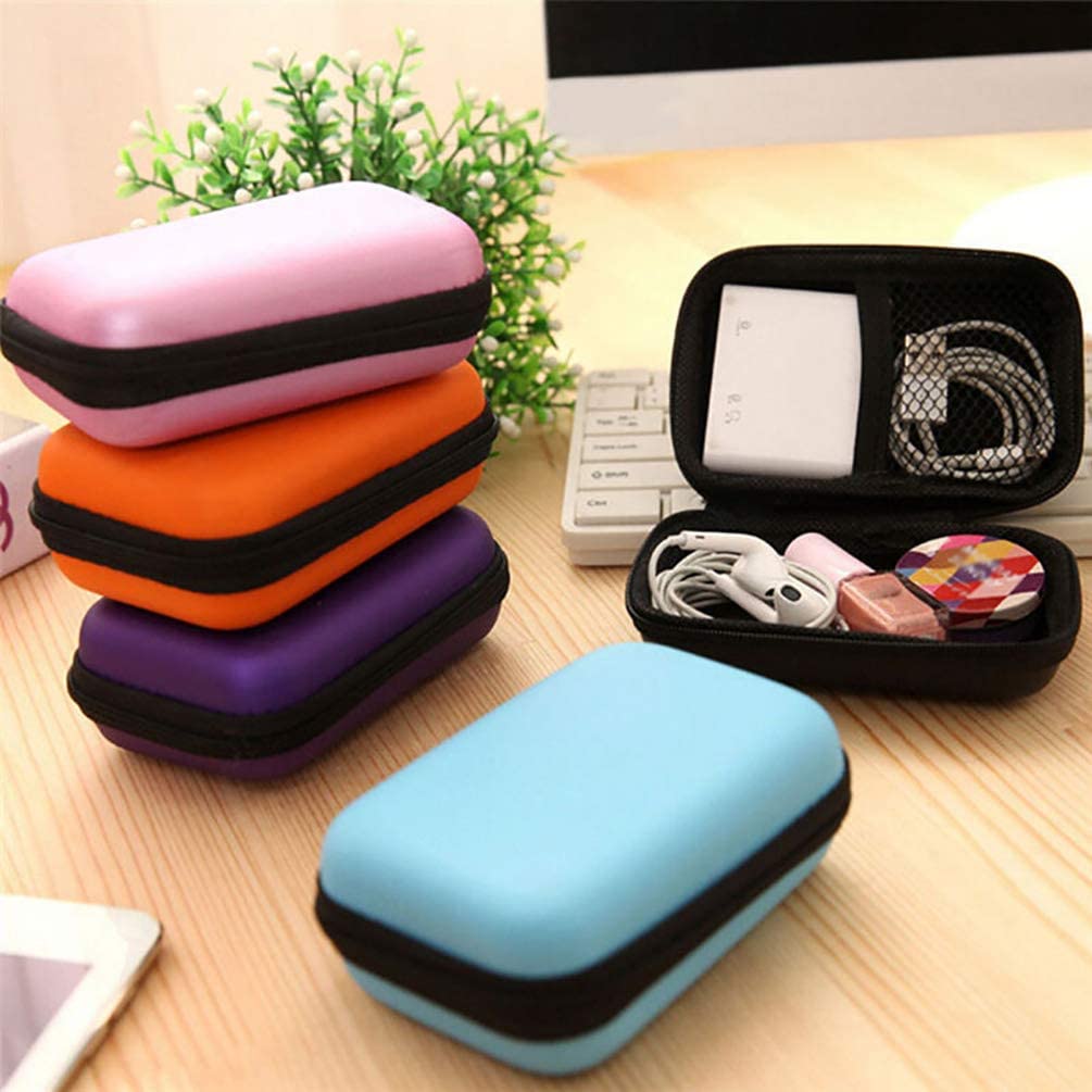 Túi đựng tai nghe rảnh tay EVA cứng mini nhiều màu sắc tùy chọn nhỏ gọn