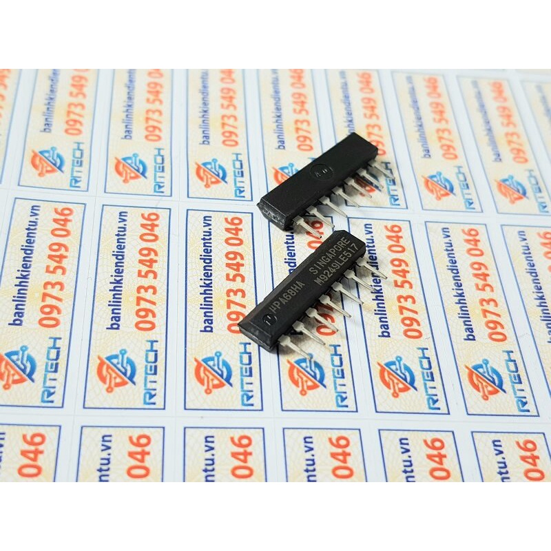 UPA68HA UPA68H PA68HA Dual Mosfet kênh N 50V/0.3A SIP-7