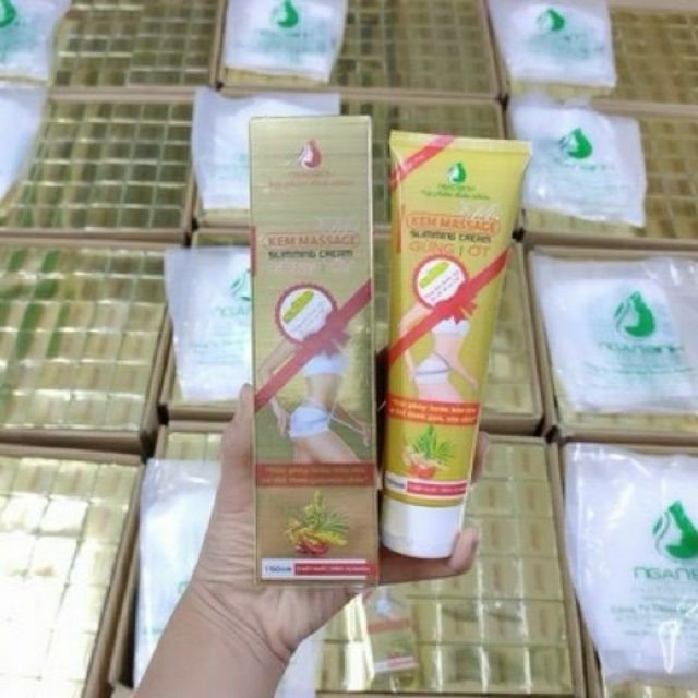Combo 10 tuýp tan mỡ ngân bình mẫu mới