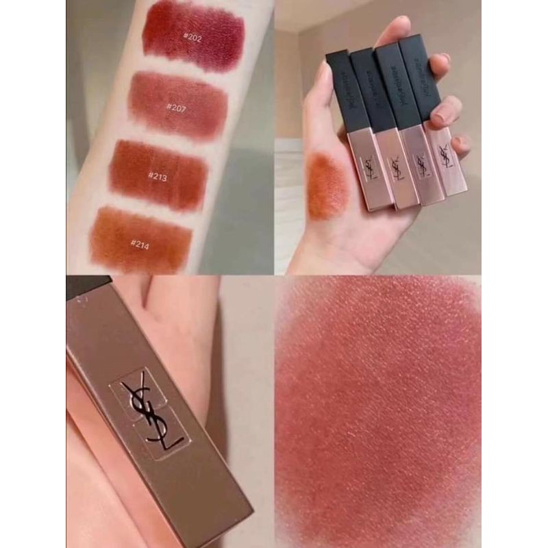 Son YSL slim bản vỏ hồng siêu sang sịn