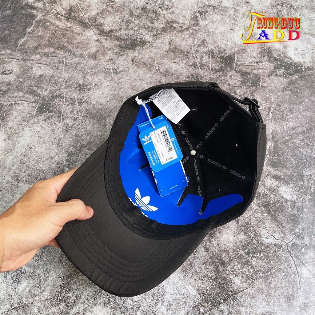 Mũ Lưỡi Trai Adidas Đen Form Cứng Chất Đẹp Full Tem Tag Cực Chất