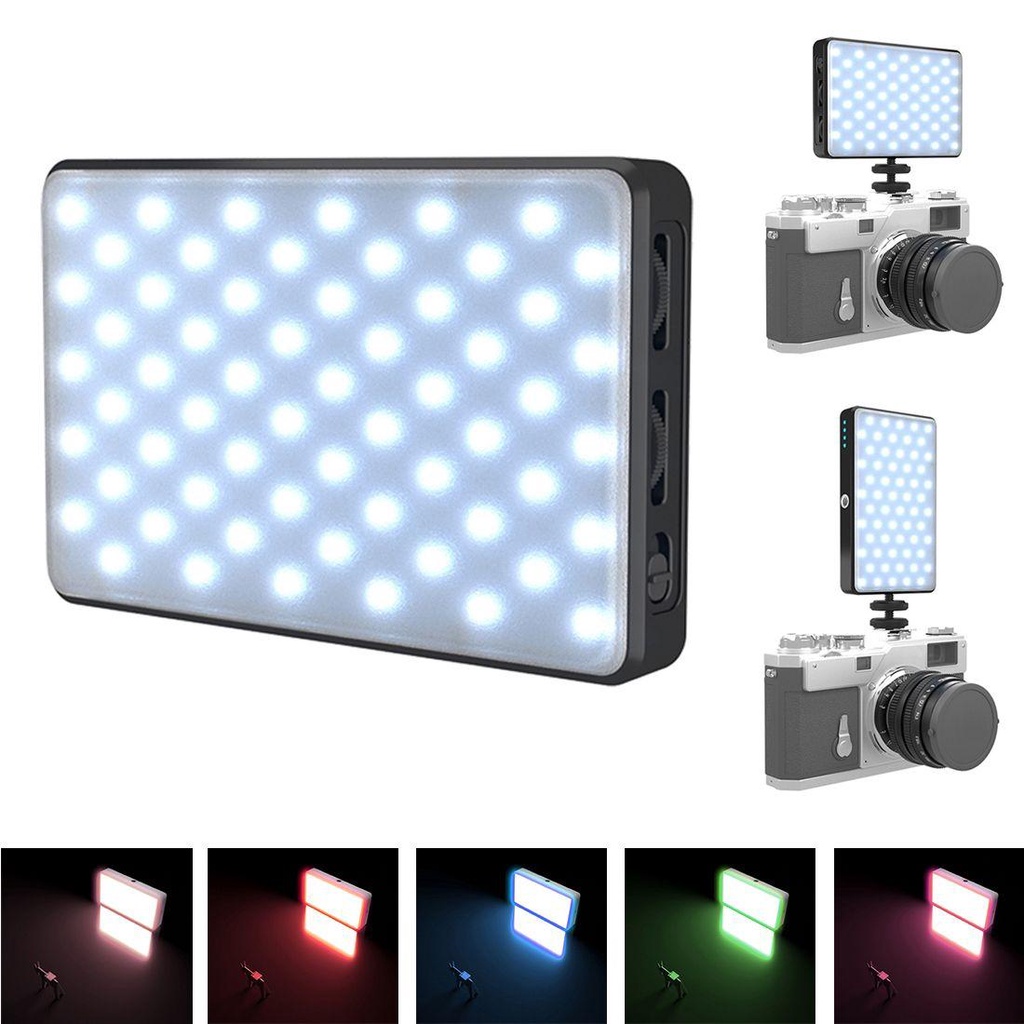 BEBETTERM Đèn LED 120 Bóng Hỗ Trợ Quay Video / Phát Sóng Trực Tiếp Có Thể Sạc
