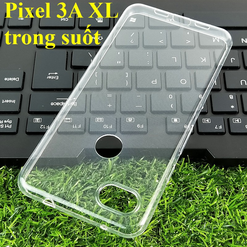 Ốp lưng Pixel 3/ Pixel 3XL/ Pixel 3a/ Pixel 3a XL nhựa CỨNG TRONG SUỐT