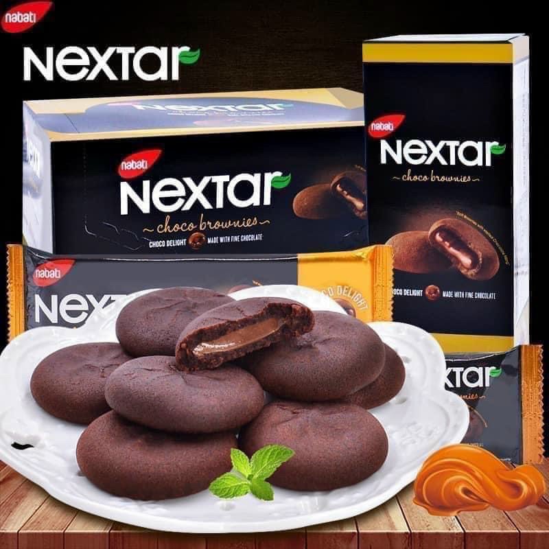 [SALE SỐC] Bánh Nabati Nextar Sốt Socola Siêu Ngon - Hộp 112gr - 8 Cái