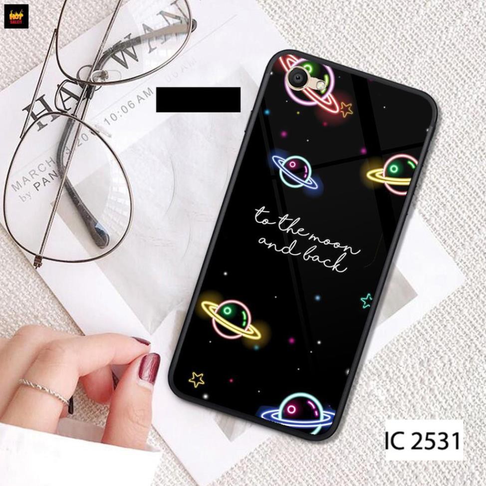 Ốp lưng điện thoại Vivo Y55 - in hình với những hình ảnh vũ trụ đẹp và đồng hồ cát cùng biểu tượng đẹp