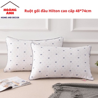 Ruột gối nằm bông sơ cao cấp Hilton kích thước 50*70cm 1,6kg 1 đôi