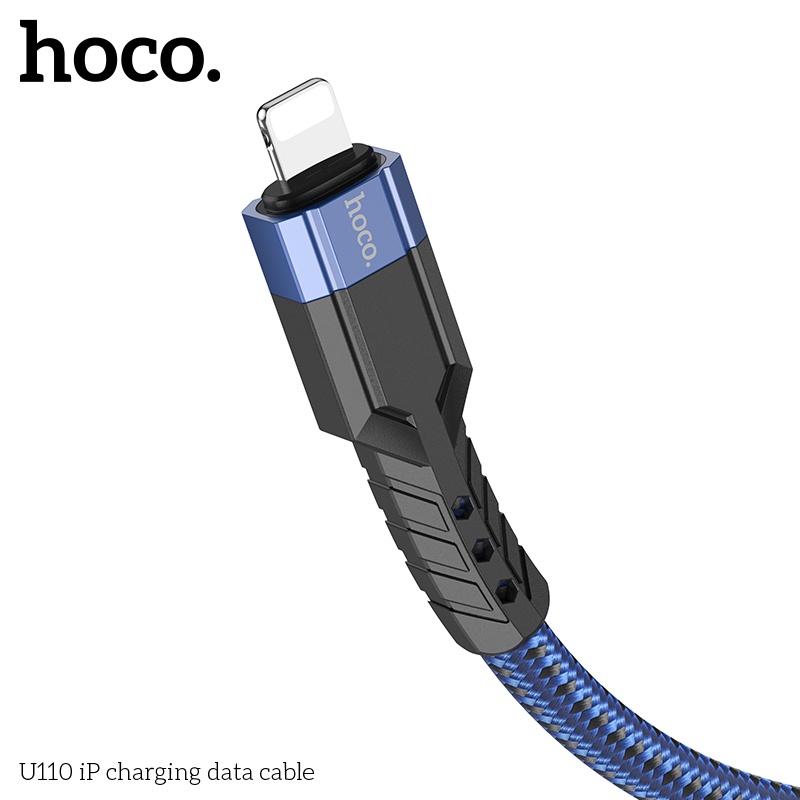 Cáp Sạc Nhanh Hoco U110 Cho IP Dây Dù 2.4A Dài 1.2m