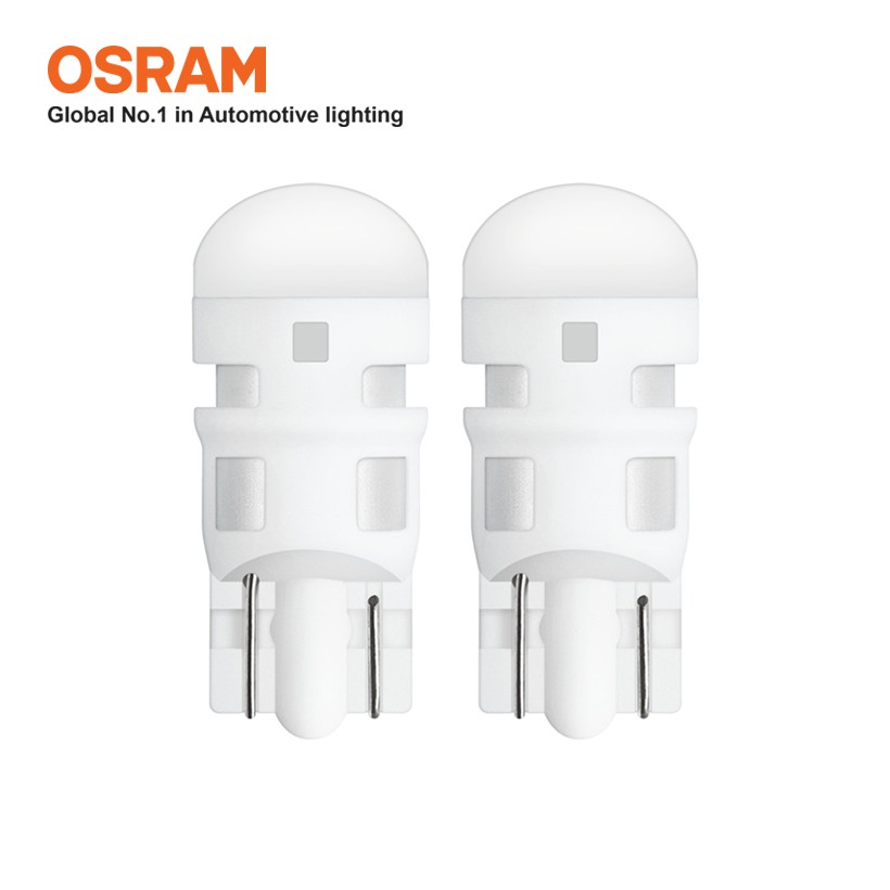 Combo 2 Bóng Đèn Led Chân Ghim Nhỏ OSRAM Standard Retrofit W5W 12V - Nhập Khẩu Chính Hãng