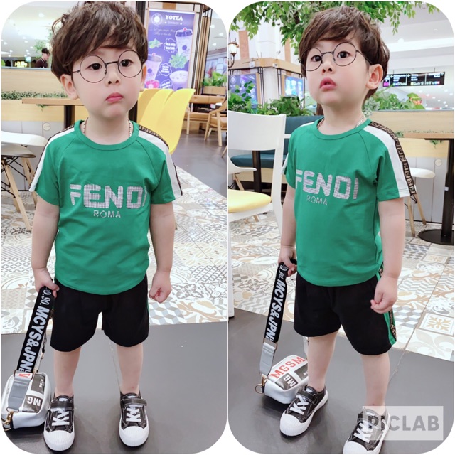 SIZE 18-35kg: Bộ Fen đại đẳng cấp cho bé trai - bf202d