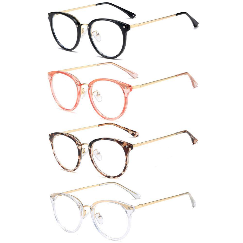 MOILYVN Mắt Kính Gọng Tròn Chống Tia UV Thời Trang