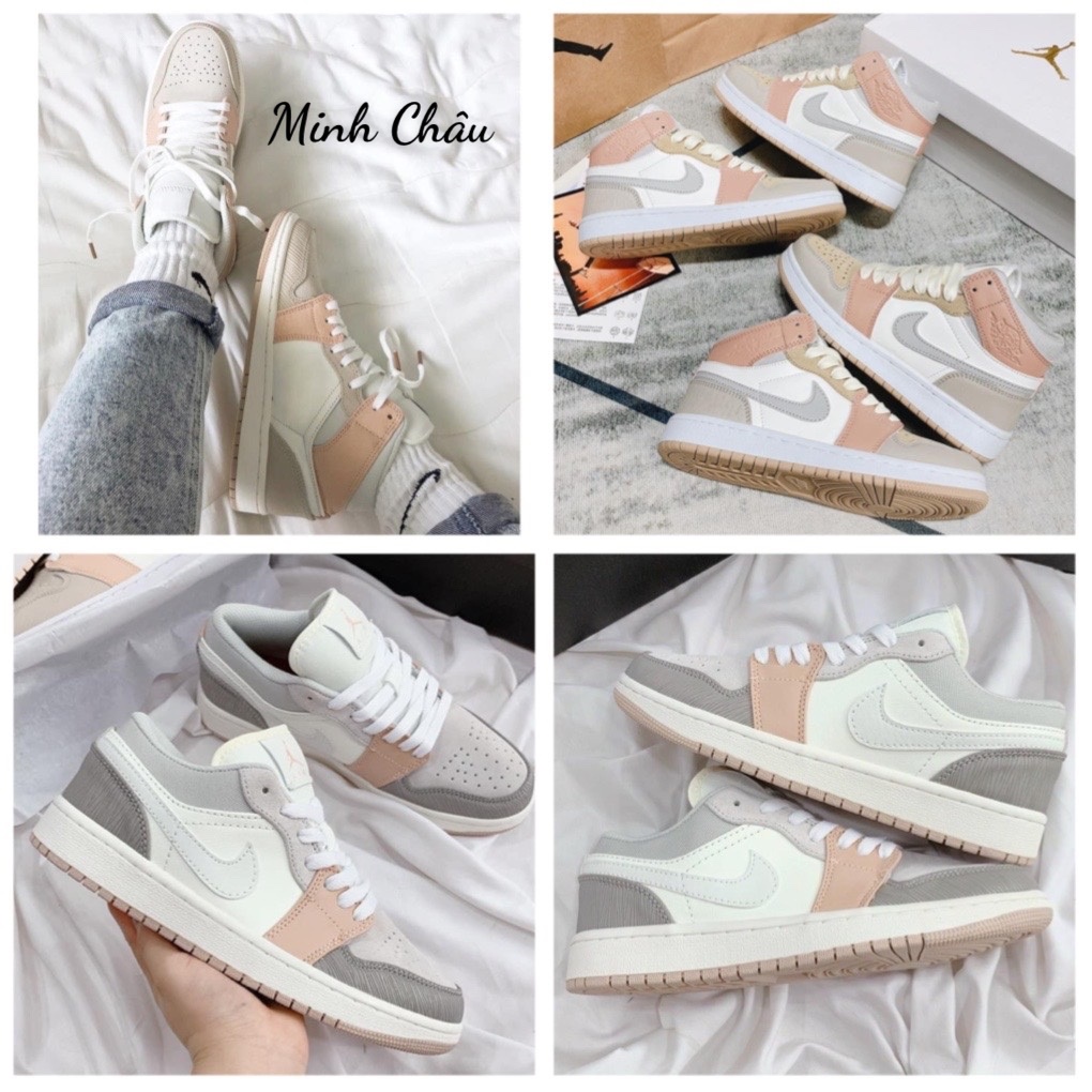 Giày thể thao Jordan cổ cao thấp Milan, Giày sneaker JD1 Milan cao thấp cổ nam nữ mới nhất 2022