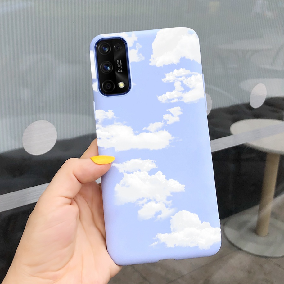 Ốp Điện Thoại TPU Mềm Hình Lông Vũ Cho Realme 7 Pro 4G Realme 7 7Pro X7 Pro 5G 2020