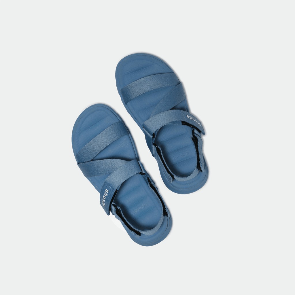 Giày Sandals SHONDO F6 Sport- F6S304-màu xanh dương