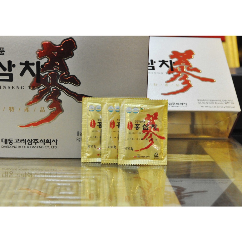 [GIẢM GIÁ SỐC] Trà hồng sâm Daedong Hàn Quốc loại 100 gói NS080