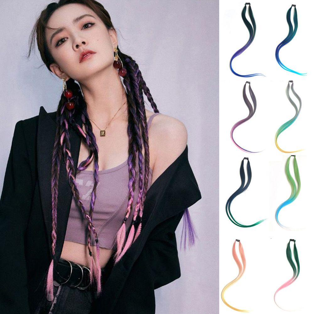 Tóc Giả 10 Màu Bắt Sáng Tự Nhiên Kháng Nhiệt Thương Hiệu Danielo