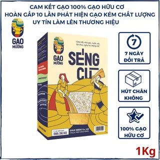Gạo lứt SÉNG CÙ - Gạo hữu cơ hỗ trợ ăn kiêng giảm cân - Gạo lức đóng gói hút chân không