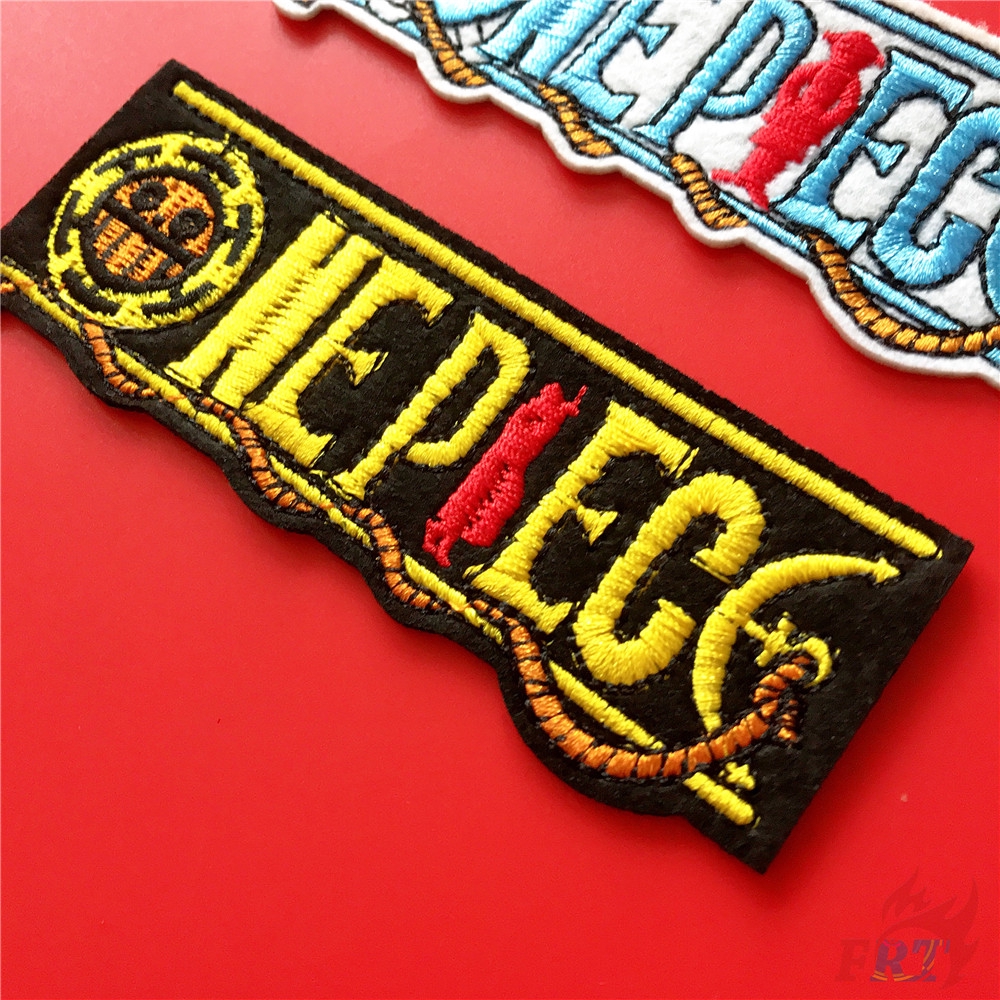 Miếng dán ủi thêu hình anime One Piece