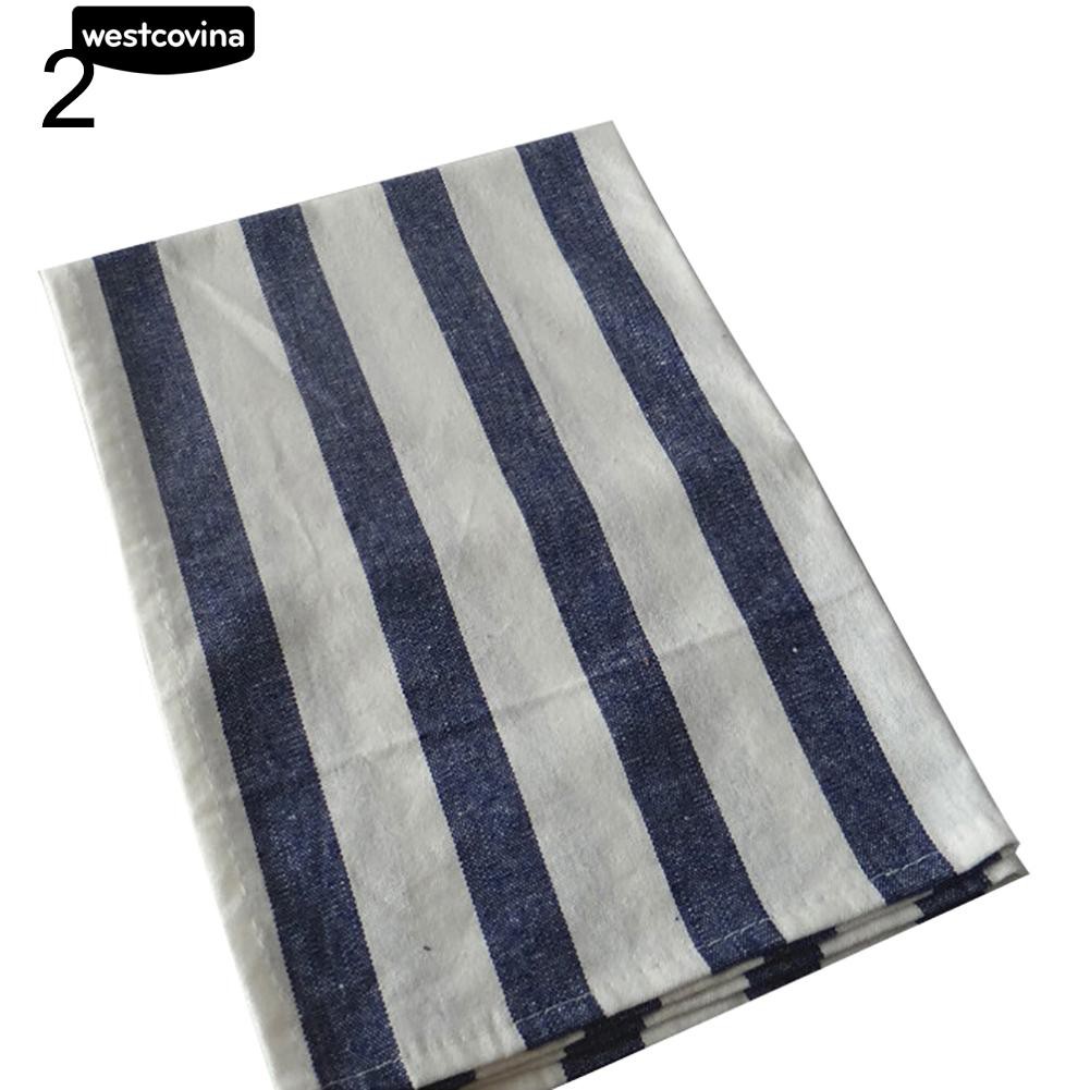 Khăn Trải Bàn Kẻ Sọc Thời Trang Trẻ Trung