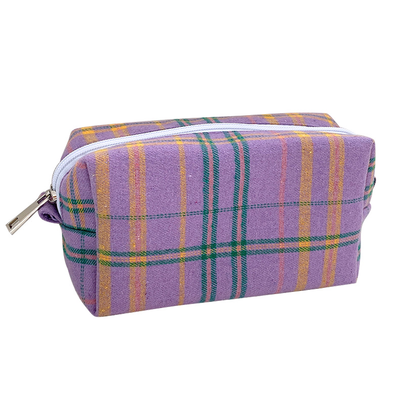 Túi Đựng Bút Chì Trang Điểm Phong Cách Retro Hàn Quốc