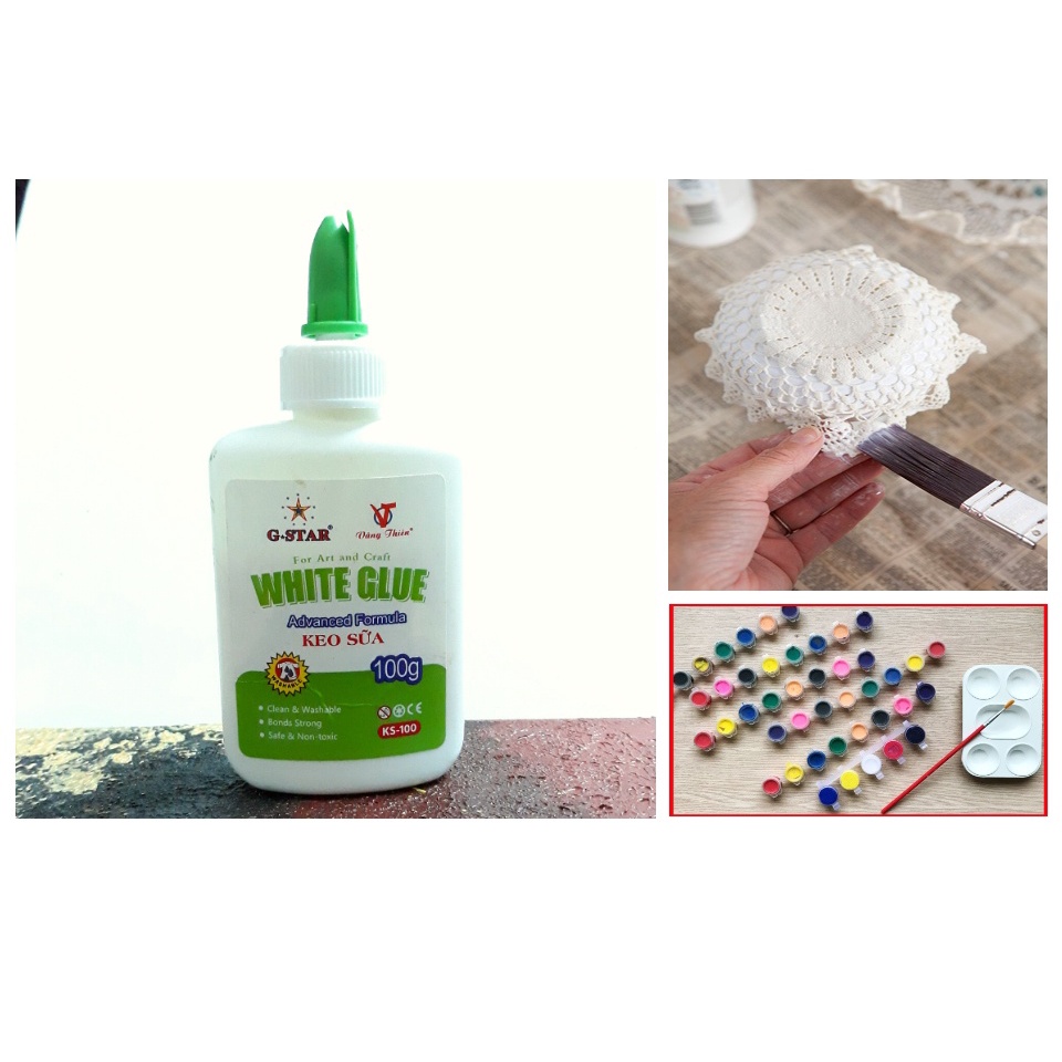 Keo sữa lọ 40g và 100g G-star