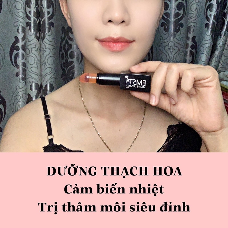 SON DƯỠNG MÔI THẠCH HOA - cảm biến nhiệt