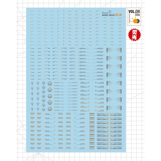 Decal nước Hobby Mio Custom Decal Vol.08