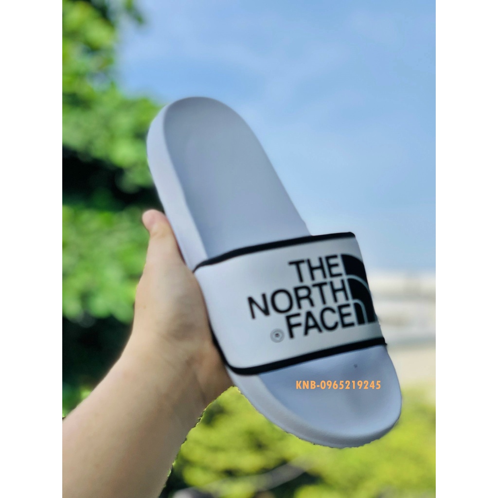 Dép The North Face,dép quai ngang nam nữ The North Face,dép nam,dép nữ,dép thể thao nam nữ 𝐓𝐡𝐞 𝐍𝐨𝐫𝐭𝐡 𝐅𝐚𝐜𝐞 màu trắng