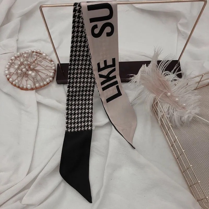 Dây Buộc Tóc Thắt Nơ Họa Tiết Caro Phong Cách Hàn Quốc Cổ Điển Thời Trang Cho Nữ