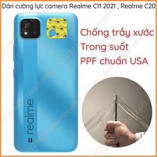 Dán cường lực camera Realme C20 Realme C11 2021 Realme C21 Realme C21Y dẻo nano chống va đập