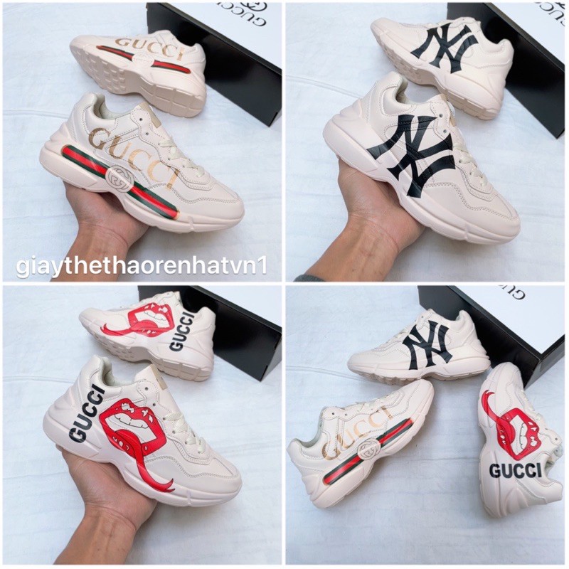 [Tặng Tất,Hộp và dây giầy] giầy thể thể thao đế cao nam nữ