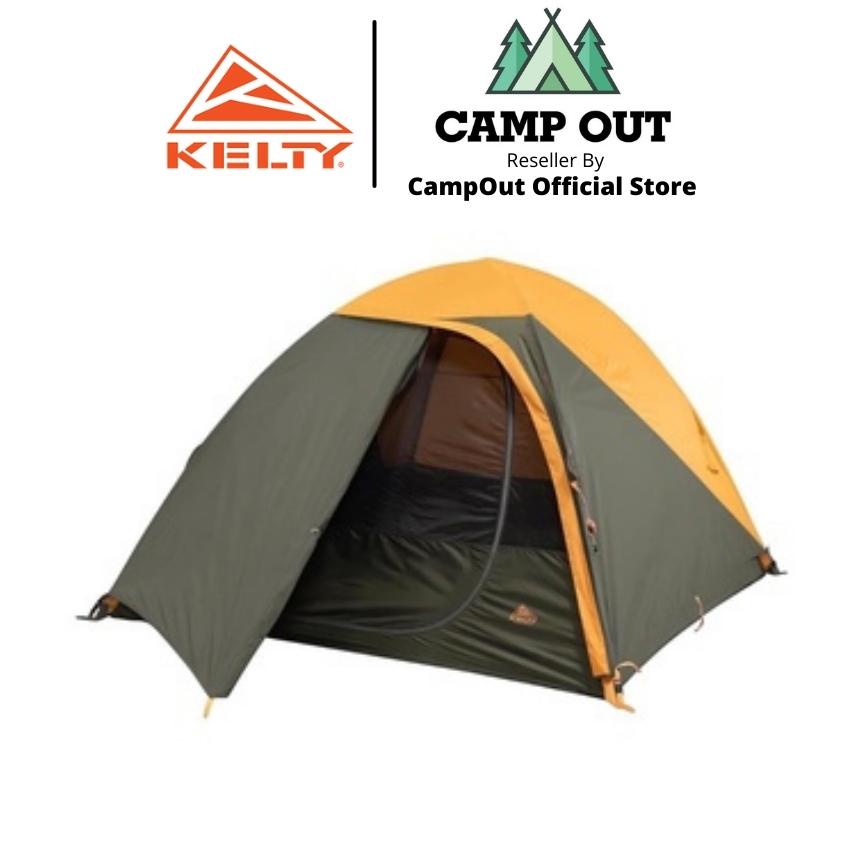 Lều Kelty 4 người, khung nhôm cao cấp phù hợp cắm trại dã ngoại campoutvn A406