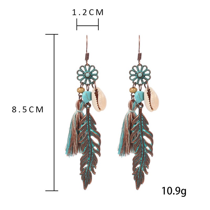 Cặp khuyên tai phong cách Bohemian cổ điển cá tính sang trọng dành cho nữ