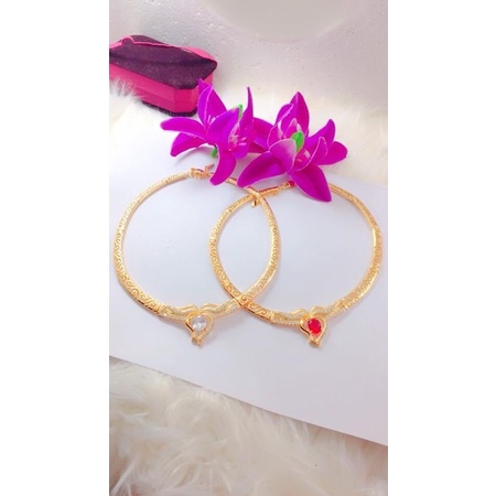 kiềng mạ vàng.Mua 1 sản phẩm tặng ngay 1 nhẫn mạ vàng