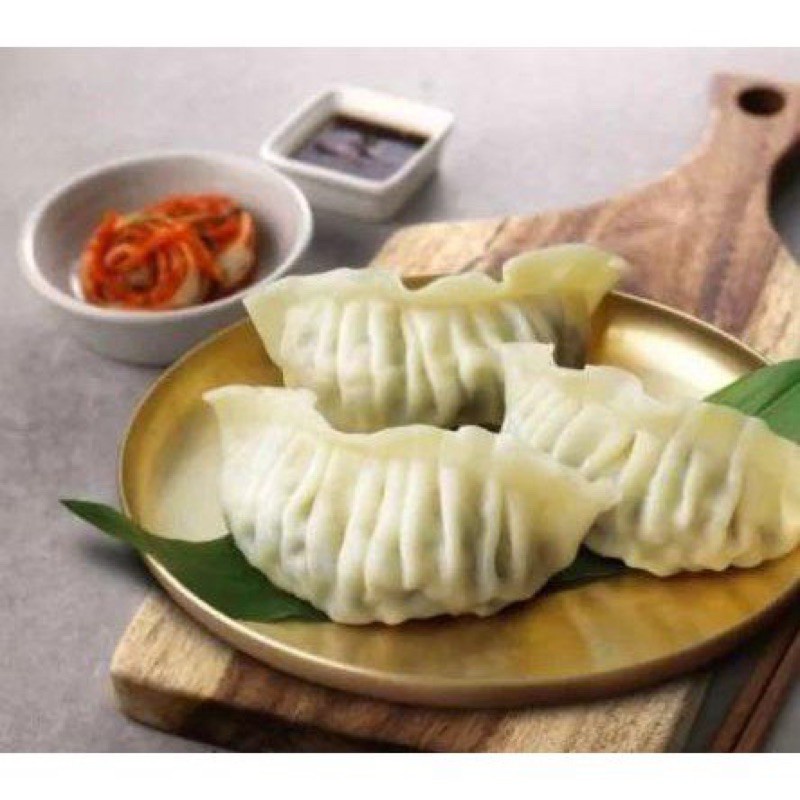 Bánh xếp mandu thịt và bắp Bibigo Gói 350g/175g