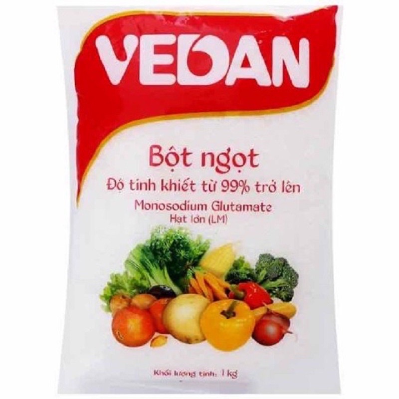 Bột ngọt Vedan hạt to và hạt nhuyễn 400g