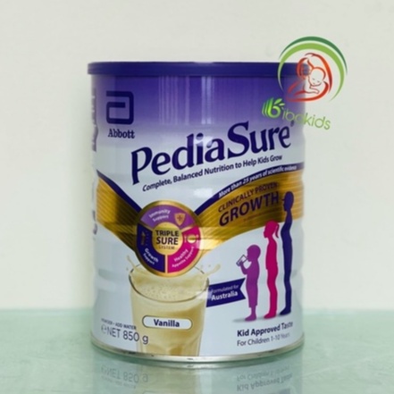 Sữa pediasure 850g vị vani úc