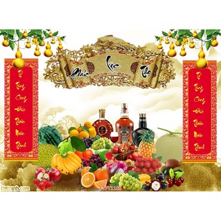 TRANH DÁN TƯỜNG 3D BÀN THỜ - TRANH DÁN PHÒNG THỜ 3D KÍCH THƯỚC THEO YÊU CẦU