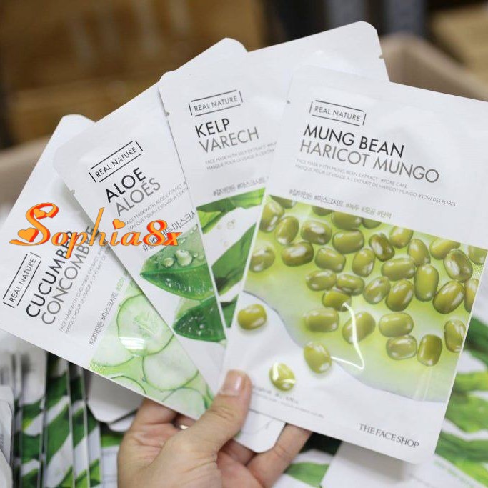 Mặt nạ dưỡng da The Face Shop Real Nature Mask Sheet TFS 20g