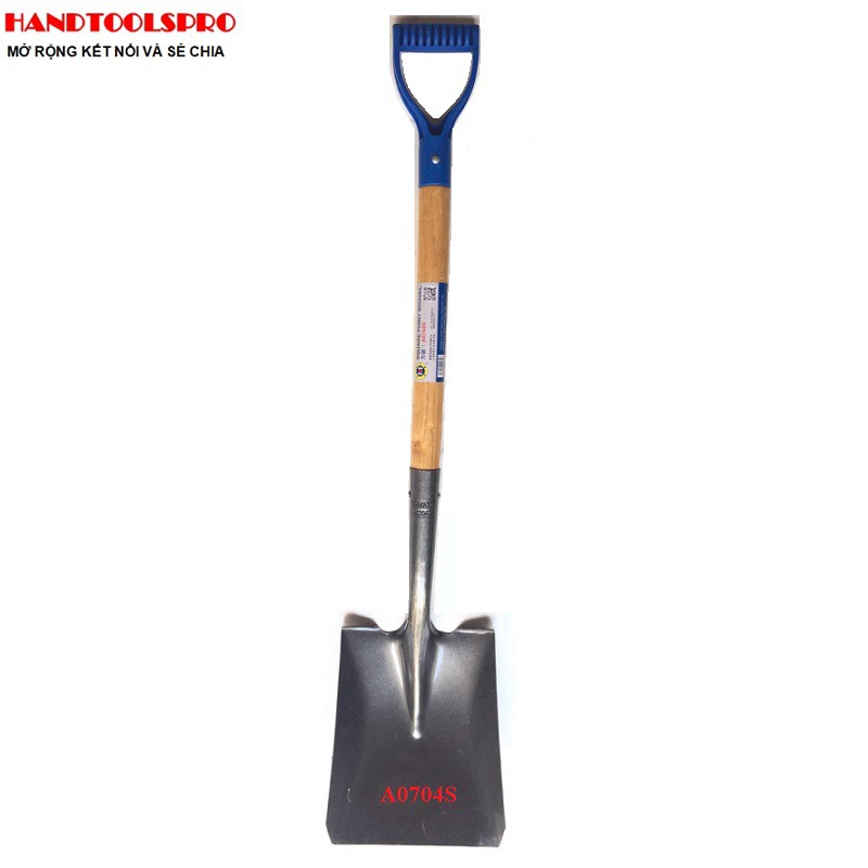 Cây xẻng bằng cán gỗ tay cầm 1020mm A0704S C-MART