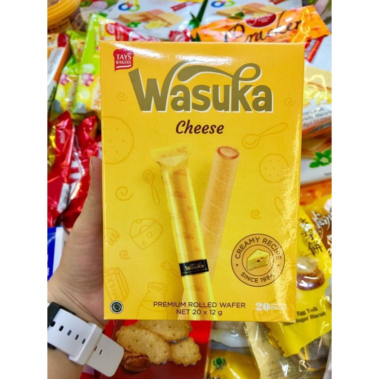 Bánh quế Wasuka Hộp 240G