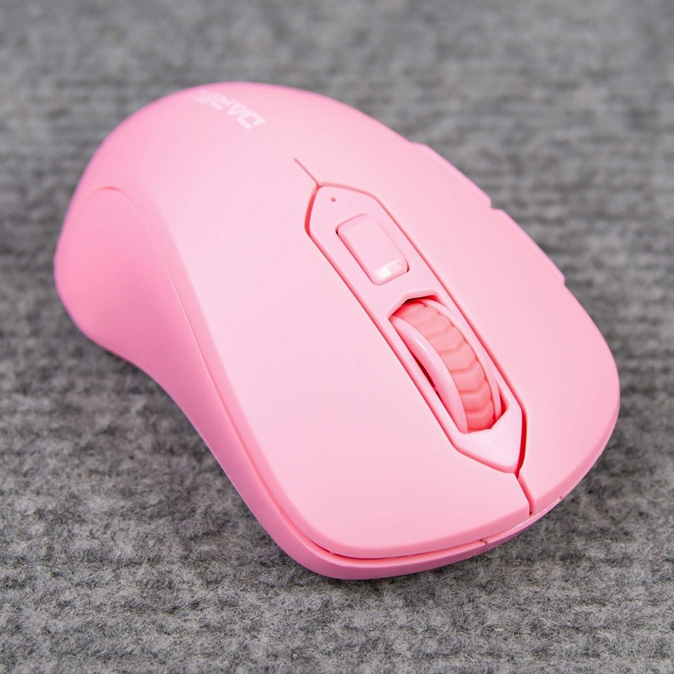 Chuột không dây DareU LM115G Pink BH 2 năm chính hãng